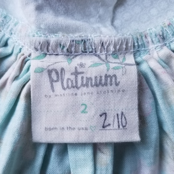 RARE Platinum Matilda Jane Twirl Tank Dress sz 2 - Picture 5 of 5